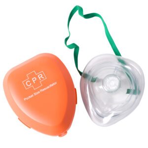CPR Pocket Mask with O2 Inlet